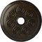 Ekena Millwork Spiral Ceiling Medallion (Fits Canopies up to 4"), 25 1/4"OD x 4"ID x 2"P, Stone Hearth Crackle CM25SPSHC - alternate 1